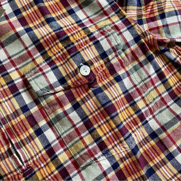 J. Crew Plaid Pullover Shirt - Picture 3 of 11